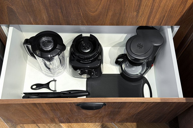 Studio moderno com vista em Moema, SP