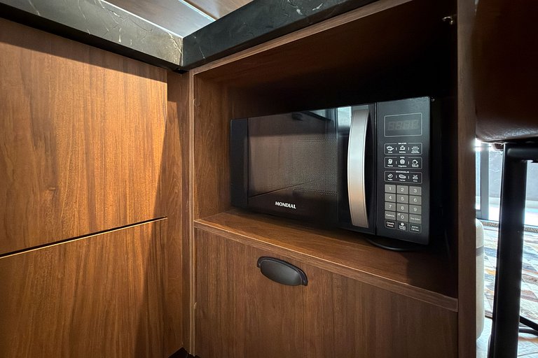 Studio moderno com vista em Moema, SP