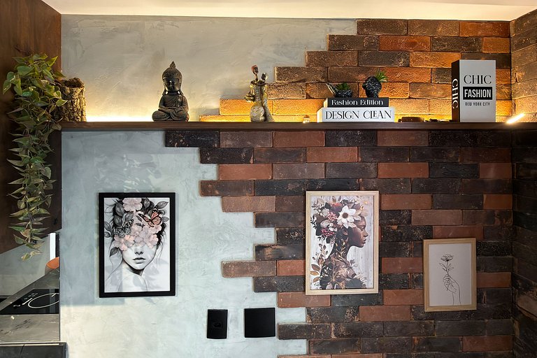 Studio moderno com vista em Moema, SP