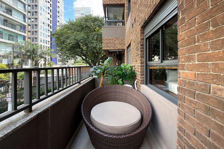 Studio moderno com vista em Moema, SP