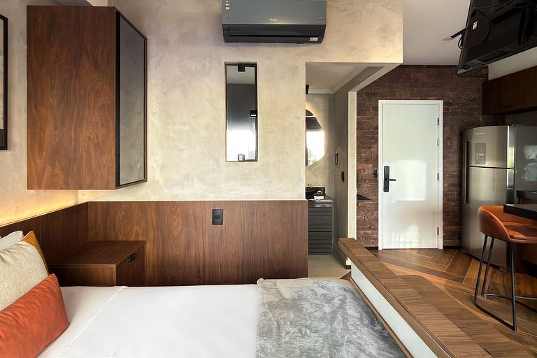 Studio moderno com vista em Moema, SP