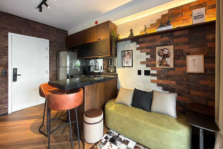 Studio moderno com vista em Moema, SP