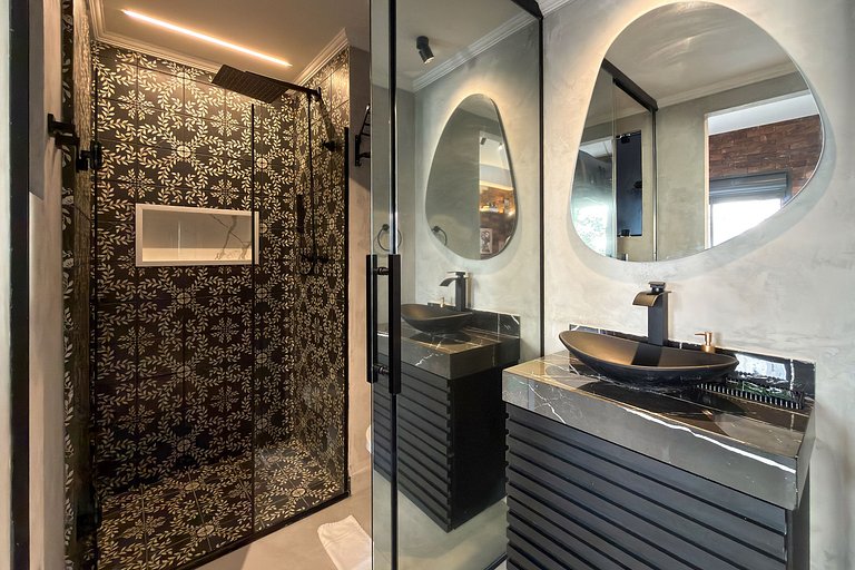 Studio moderno com vista em Moema, SP