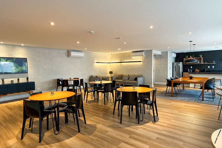 Studio Bela Vista | Varanda, Piscina e Vista