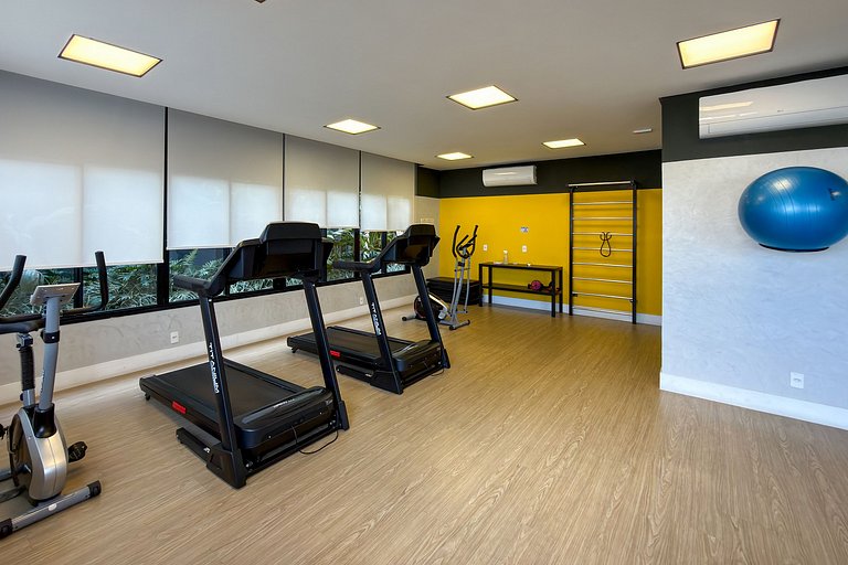 Studio Bela Vista | Varanda, Piscina e Vista