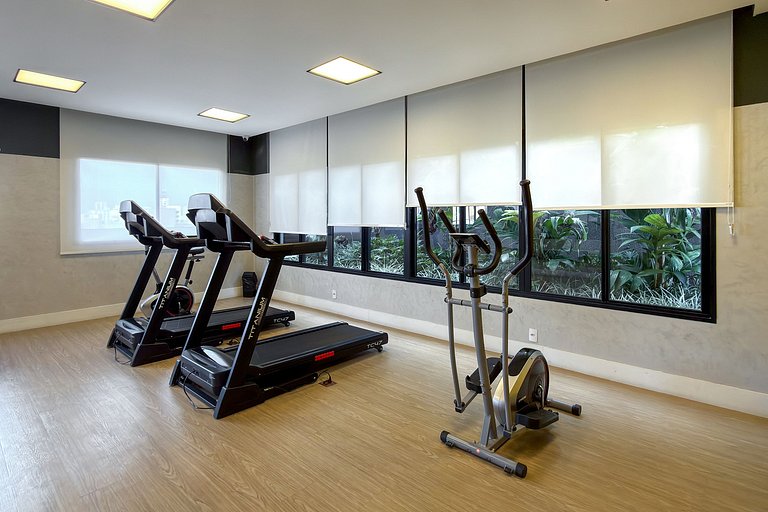 Studio Bela Vista | Varanda, Piscina e Vista