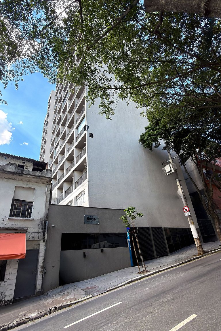 Studio Bela Vista | Varanda, Piscina e Vista