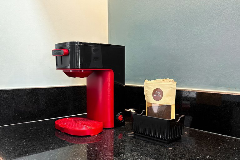 Studio Bela Vista | Varanda, Piscina e Vista