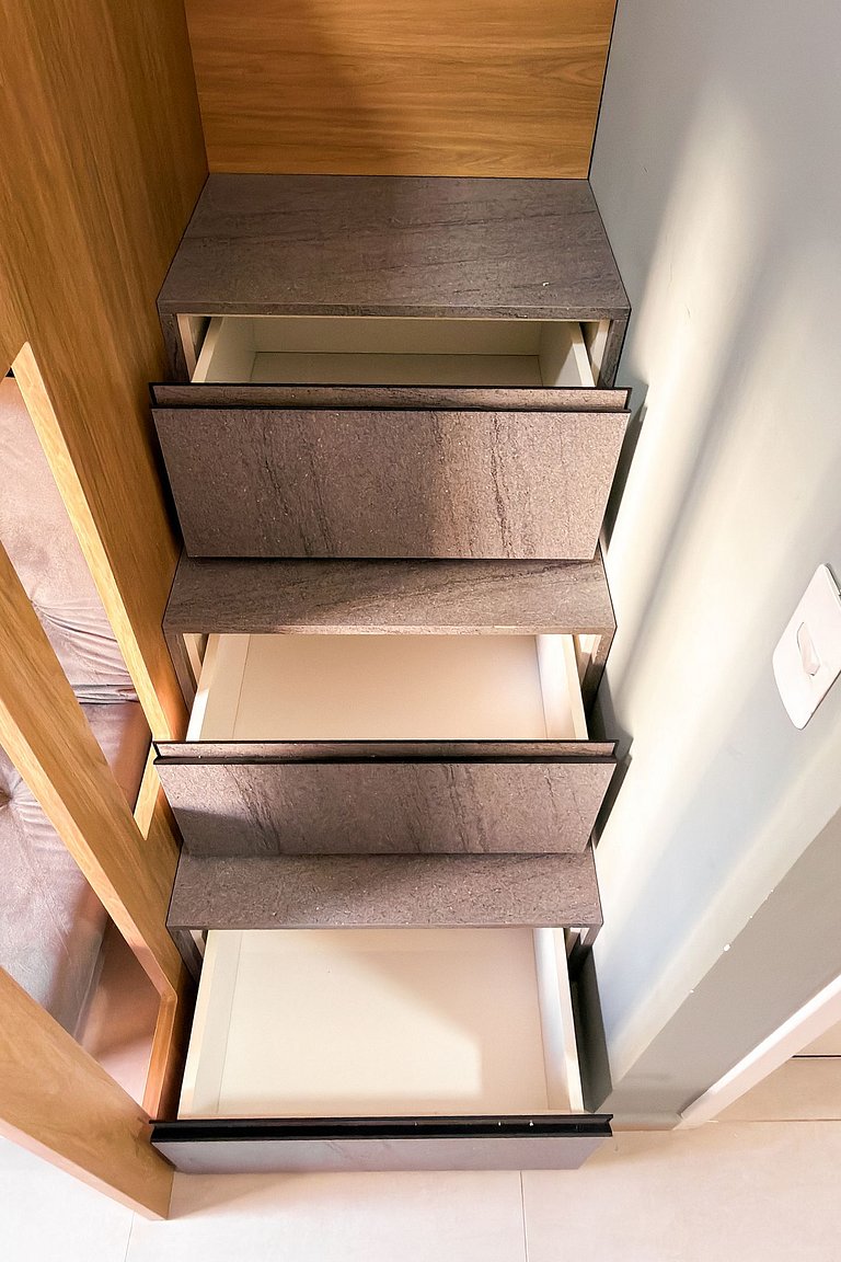 Studio Bela Vista | Varanda, Piscina e Vista