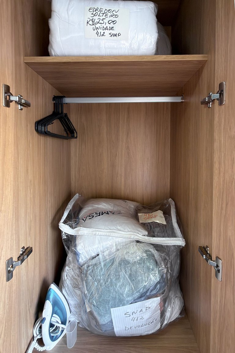 Studio Bela Vista | Varanda, Piscina e Vista