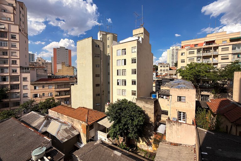 Studio Bela Vista | Varanda, Piscina e Vista