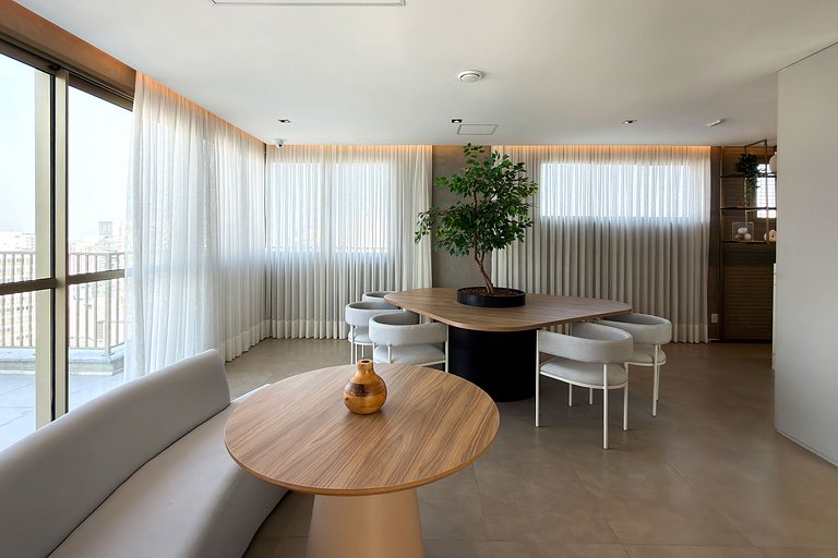 Studio moderno c/ lazer completo – Vila Mariana