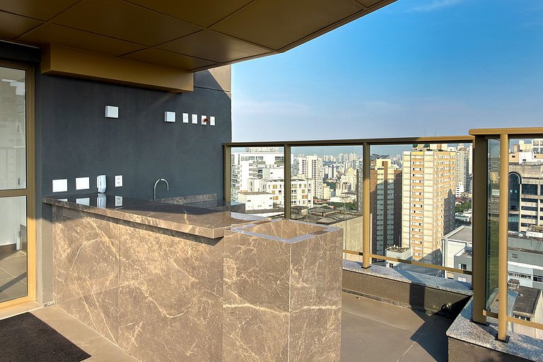 Studio moderno c/ lazer completo – Vila Mariana