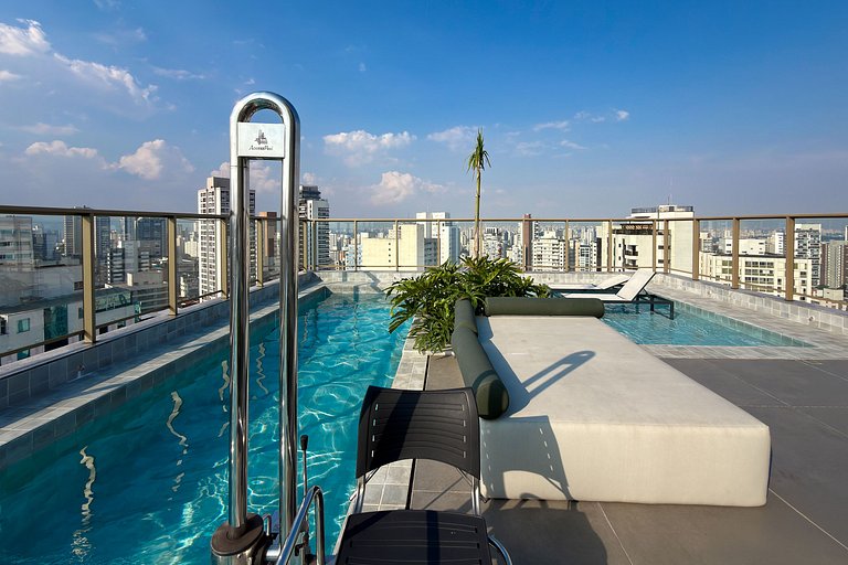 Studio moderno c/ lazer completo – Vila Mariana