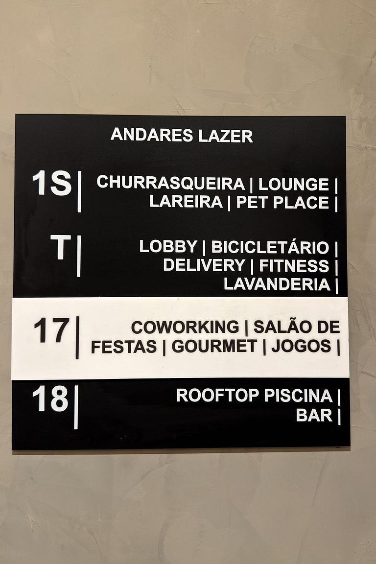 Studio moderno c/ lazer completo – Vila Mariana