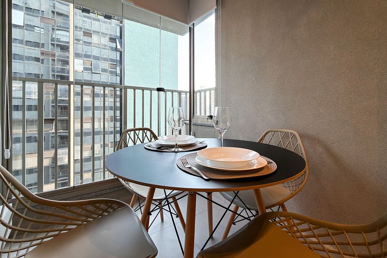 Studio moderno c/ lazer completo – Vila Mariana