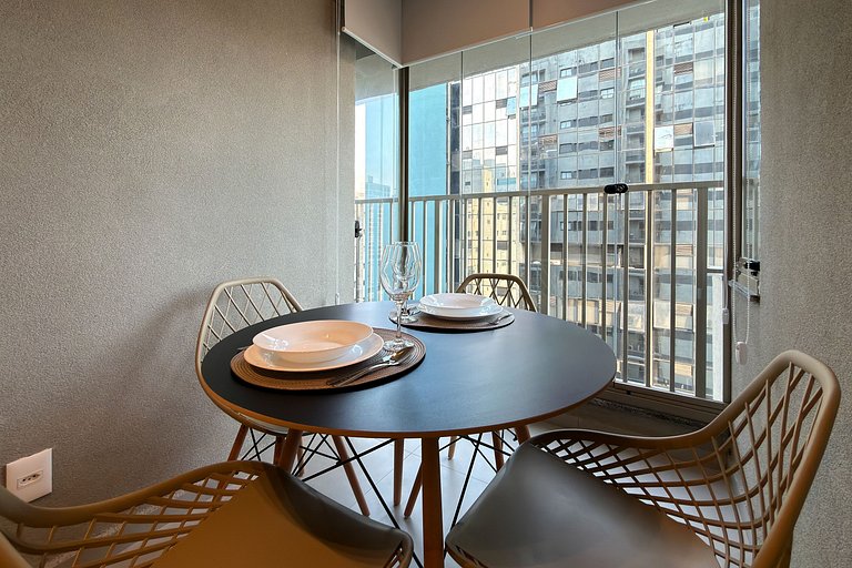 Studio moderno c/ lazer completo – Vila Mariana