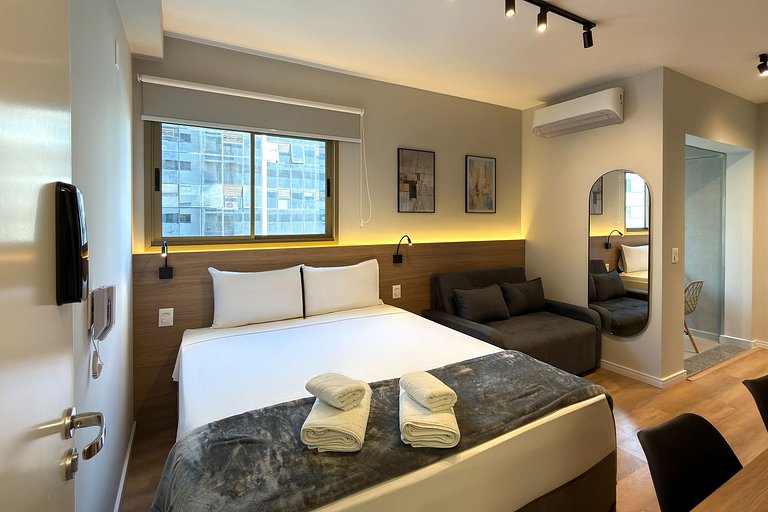 Studio moderno c/ lazer completo – Vila Mariana