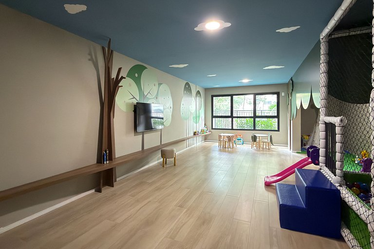 Studio elegante no coração de Campo Belo