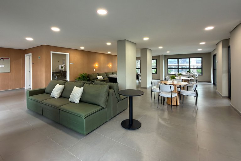 Studio charmoso no coração de Campo Belo