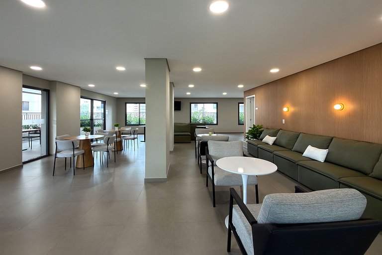 Studio charmoso no coração de Campo Belo