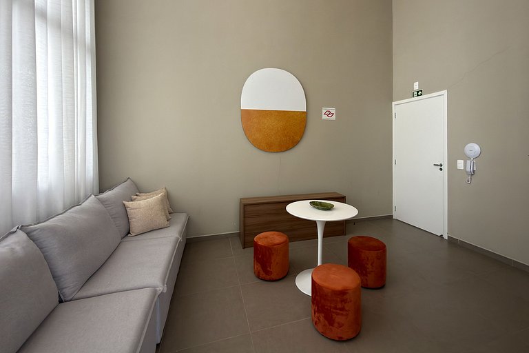 Studio charmoso no coração de Campo Belo