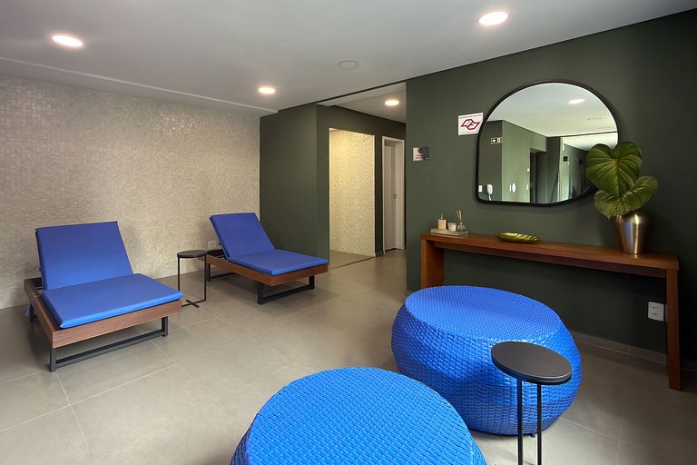 Studio elegante no coração de Campo Belo