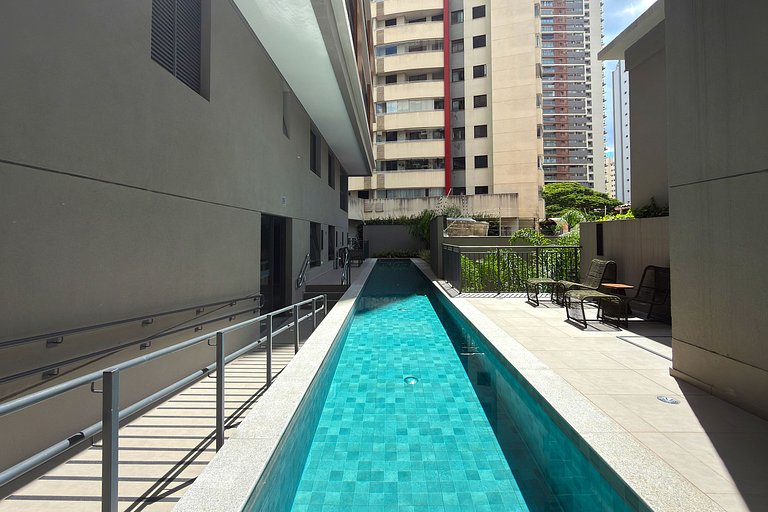 Studio charmoso no coração de Campo Belo