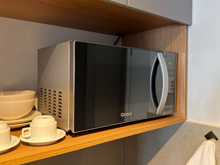 Studio elegante no coração de Campo Belo