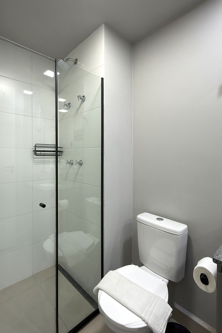 Studio elegante no coração de Campo Belo