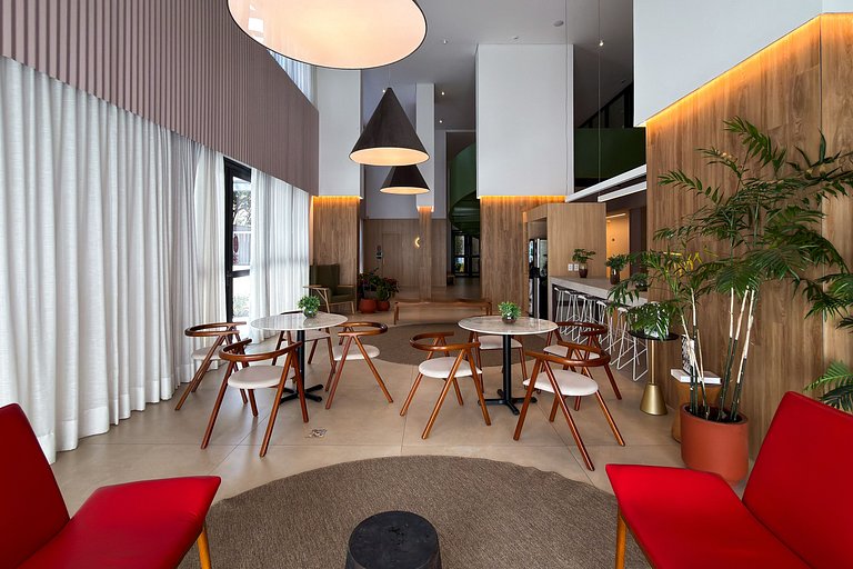 Studio Moderno na Liberdade São Paulo