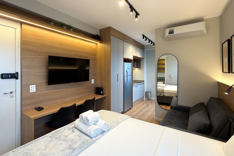 Studio sofisticado completo – Vila Mariana