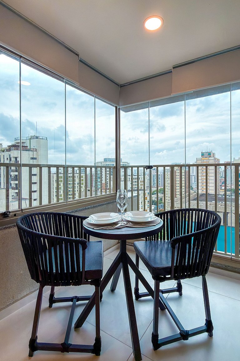 Studio sofisticado completo – Vila Mariana