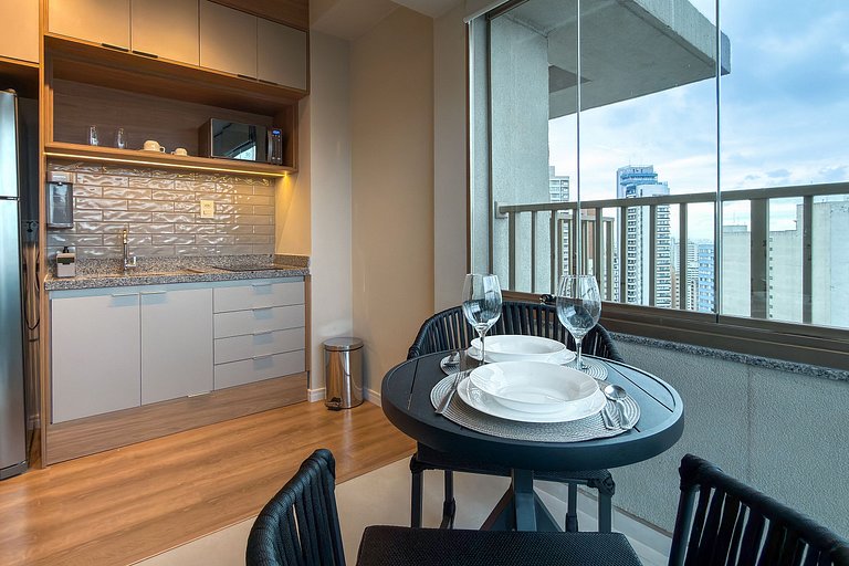 Studio sofisticado completo – Vila Mariana