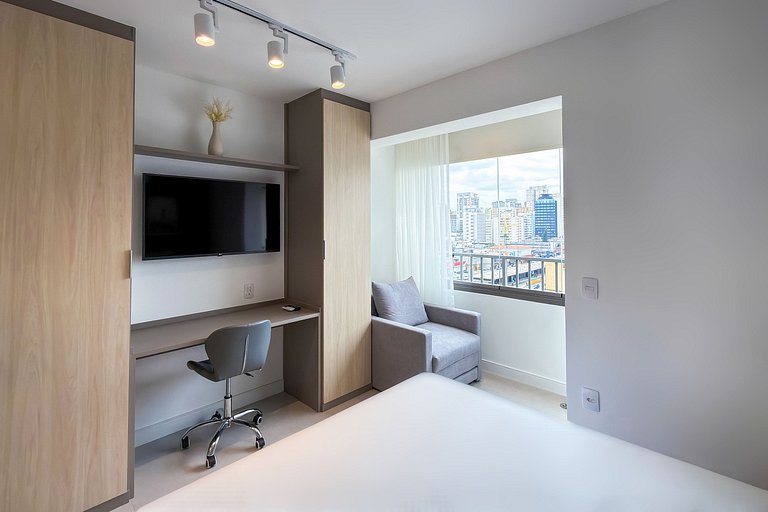Studio Moderno e Completo - Vila Mariana