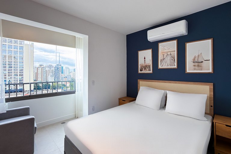 Studio Moderno e Completo - Vila Mariana