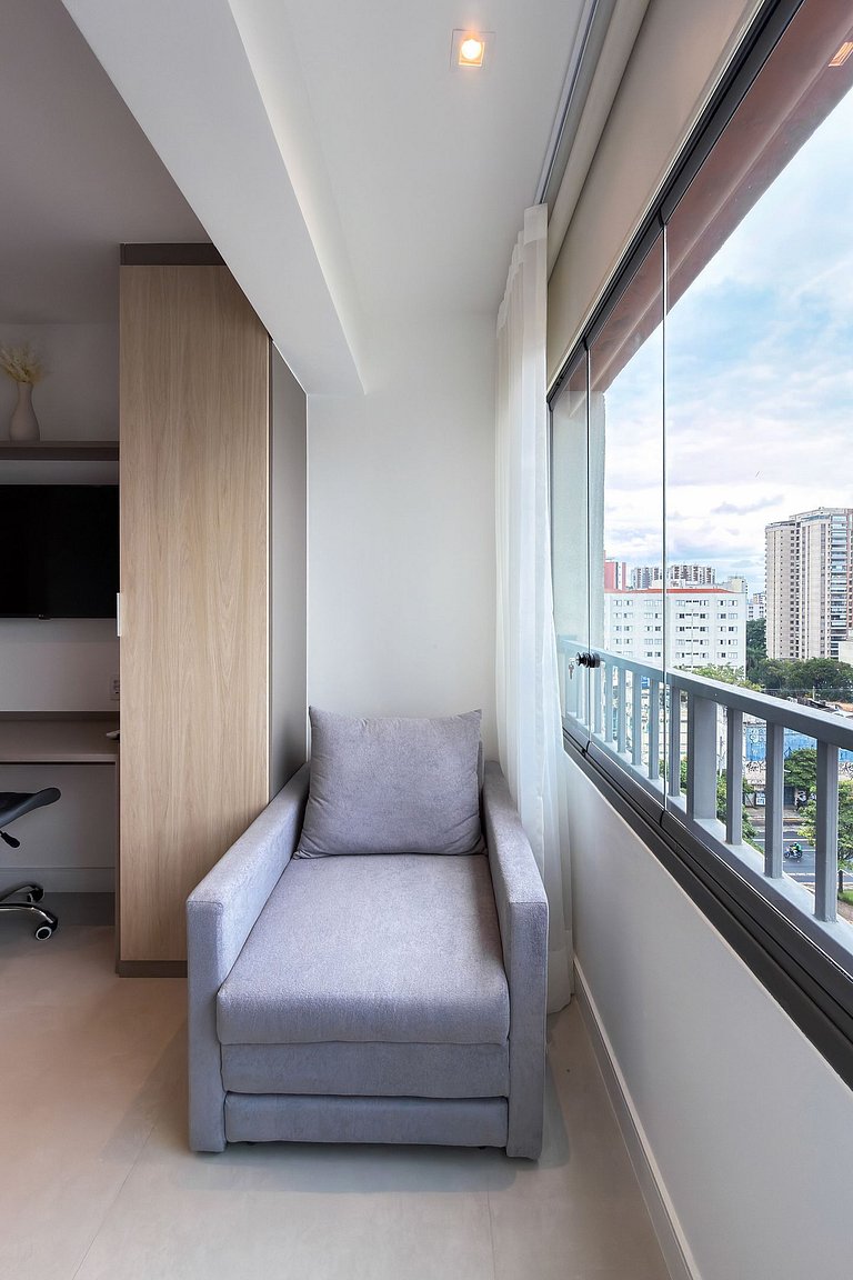 Studio Moderno e Completo - Vila Mariana