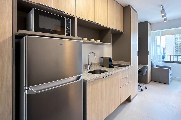 Studio Moderno e Completo - Vila Mariana