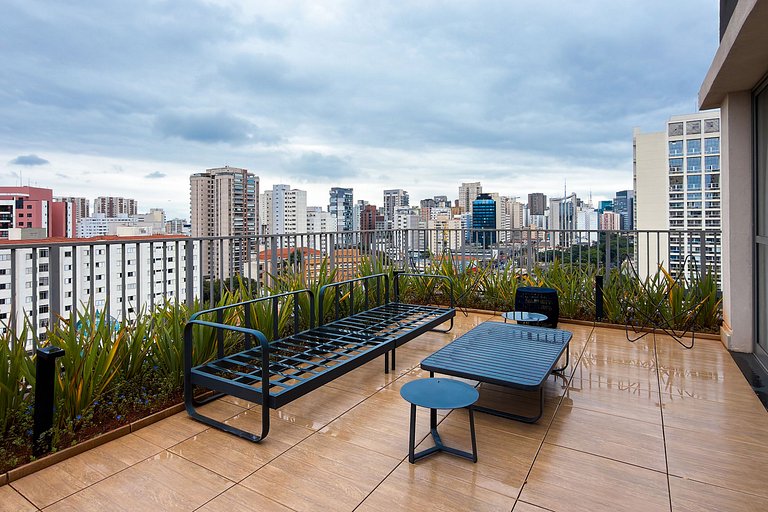 Studio Moderno e Completo - Vila Mariana