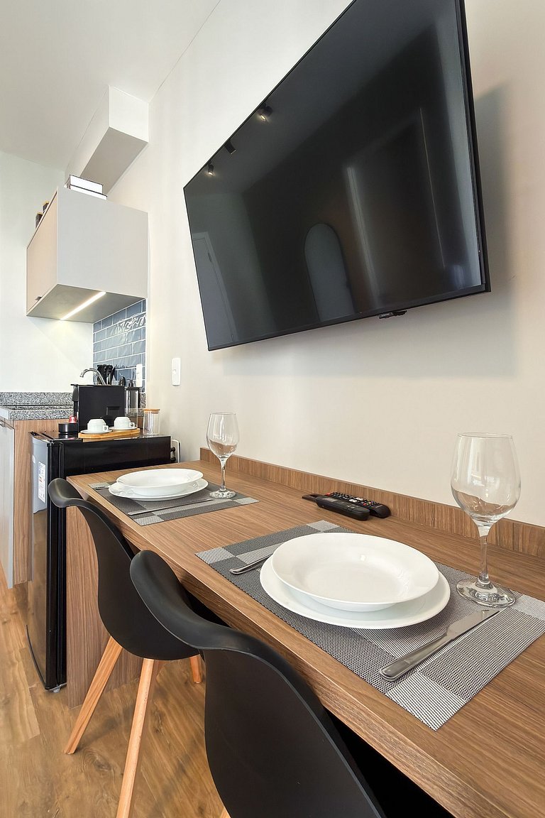 Studio charmoso no coração de Campo Belo