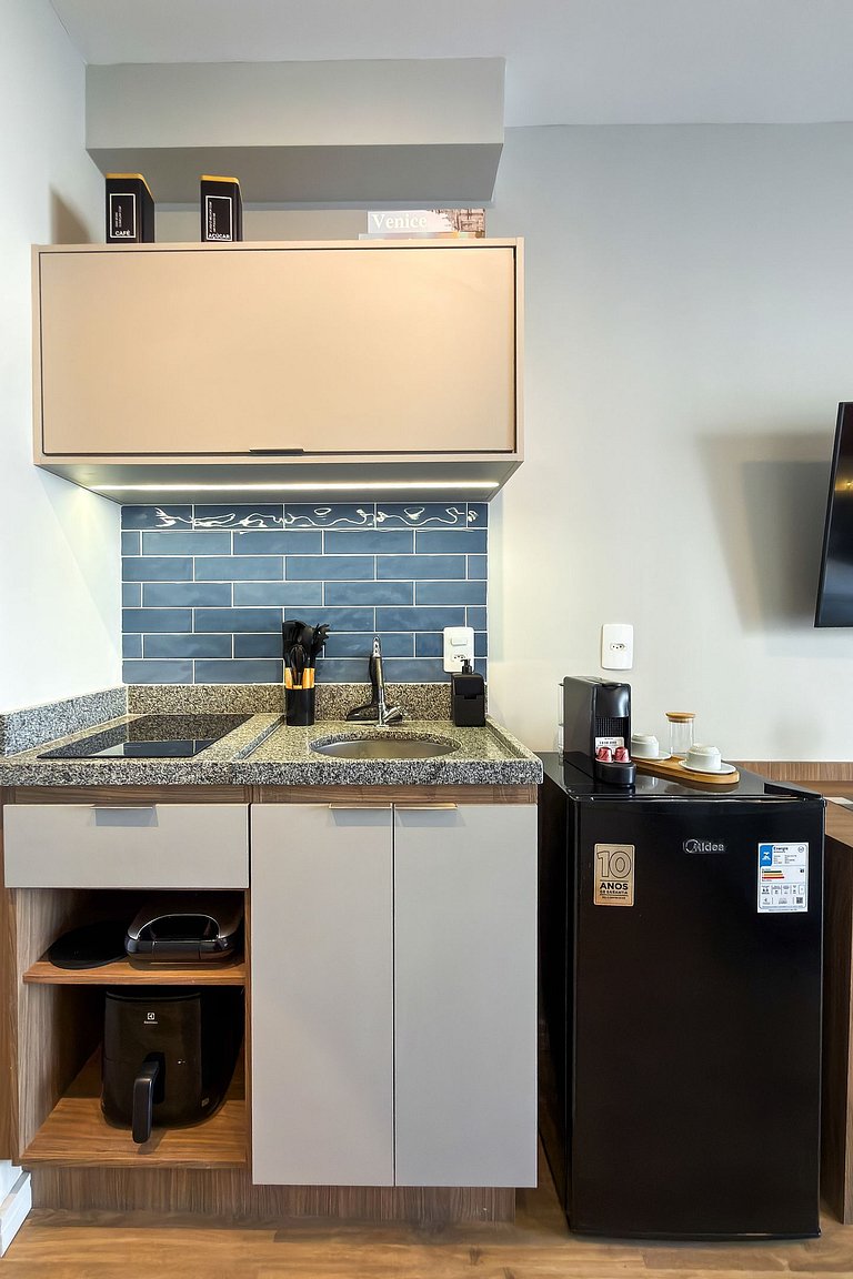 Studio charmoso no coração de Campo Belo