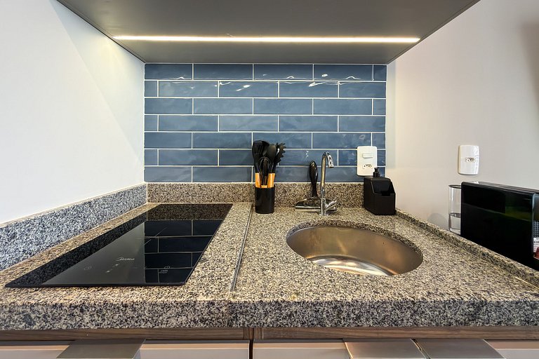 Studio charmoso no coração de Campo Belo