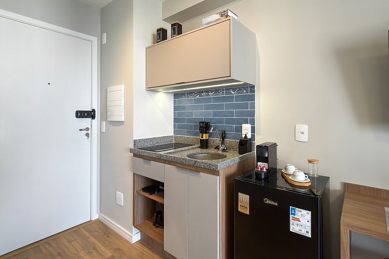 Studio charmoso no coração de Campo Belo