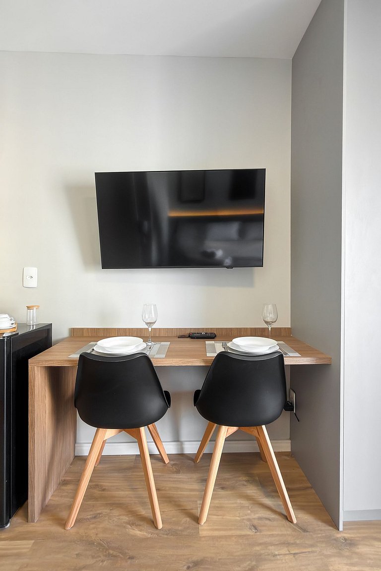 Studio charmoso no coração de Campo Belo