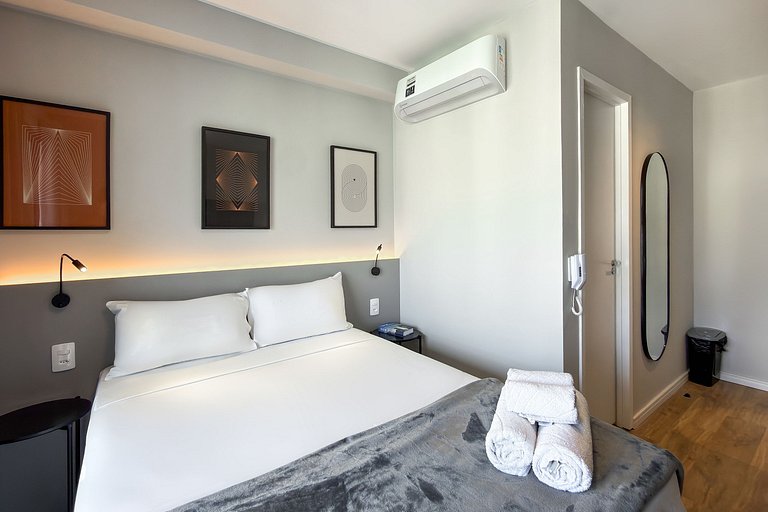 Studio charmoso no coração de Campo Belo