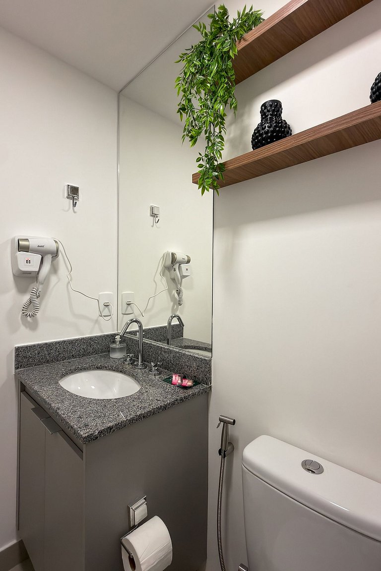 Studio charmoso no coração de Campo Belo