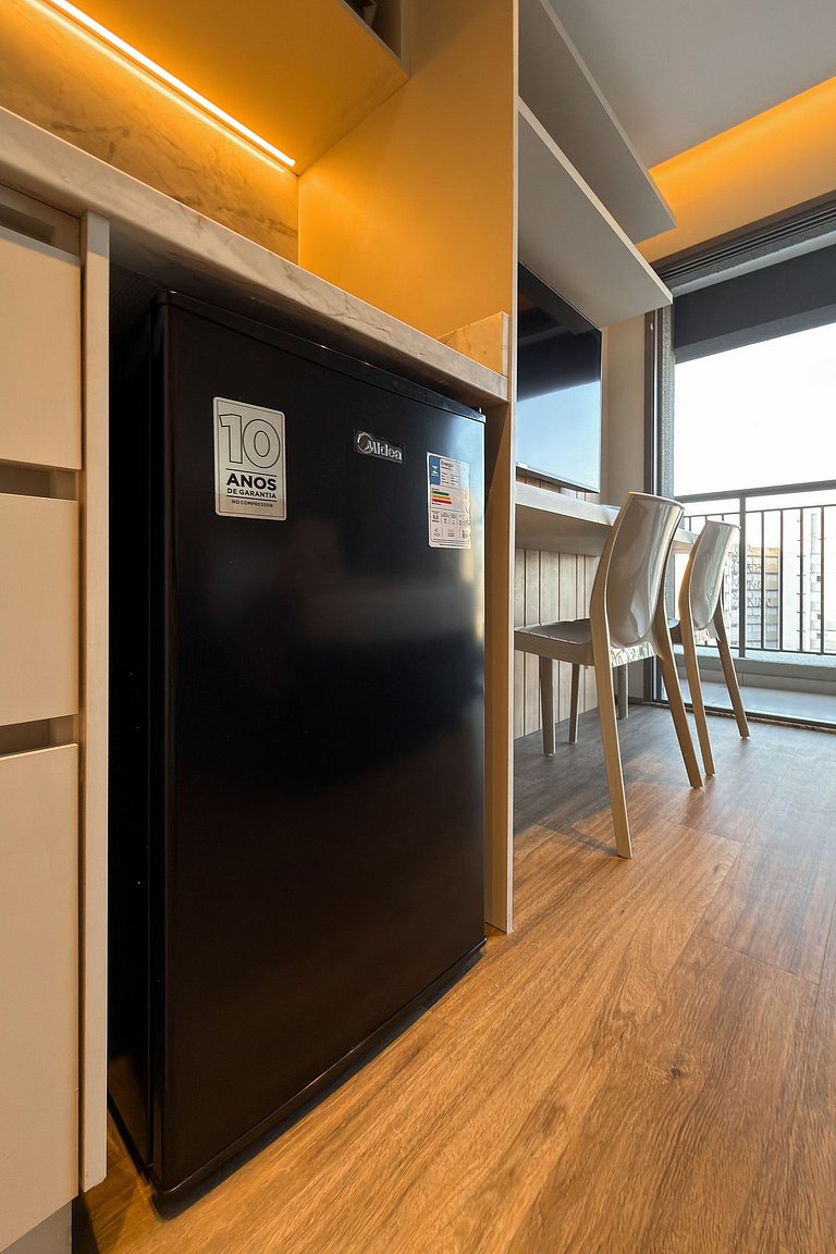 Studio charmoso no coração da Vila Madalena