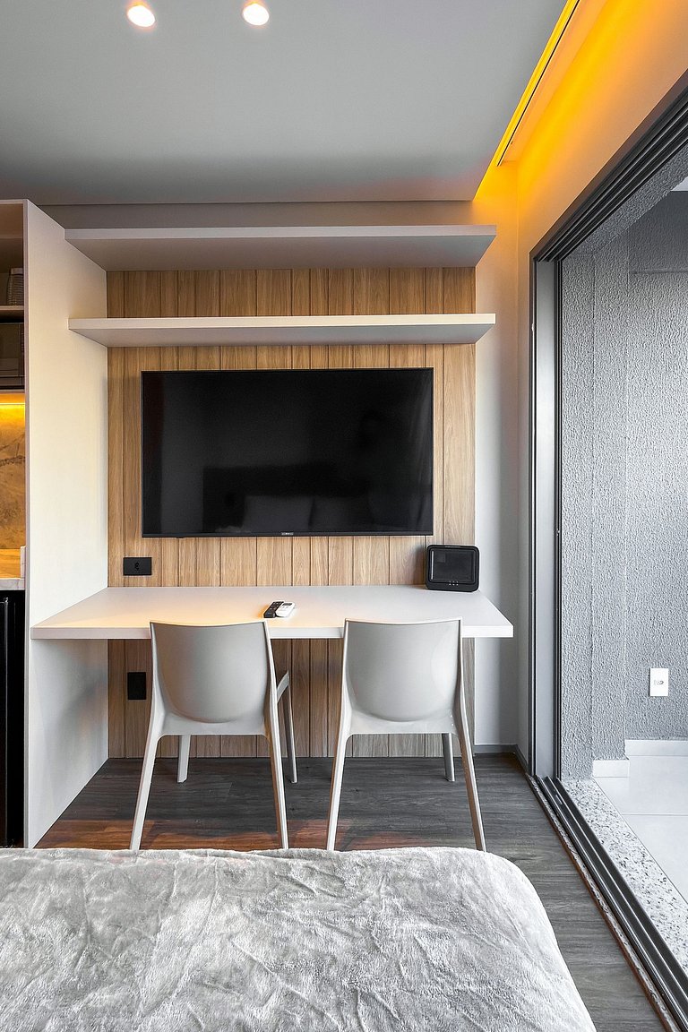 Studio charmoso no coração da Vila Madalena