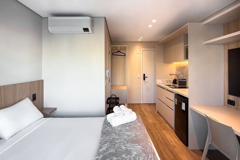 Studio charmoso no coração da Vila Madalena