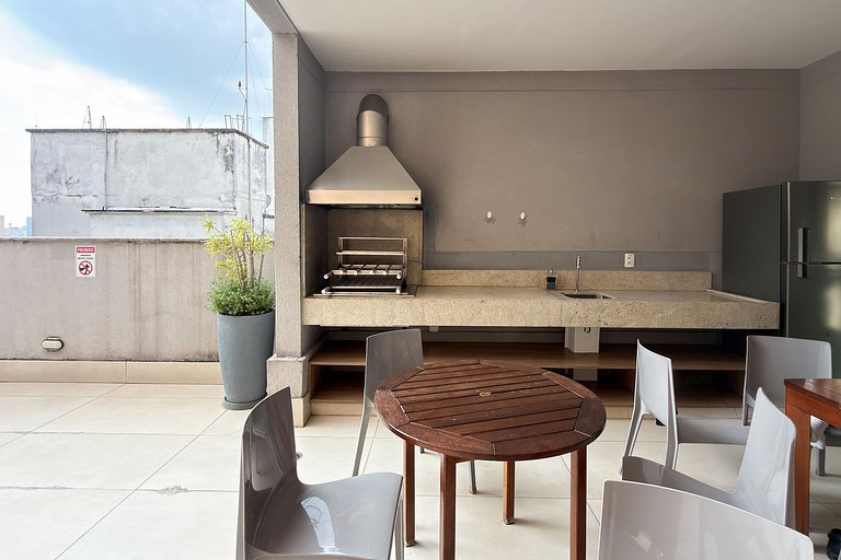 Studio moderno na Bela Vista | Av. Paulista